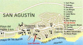 San Agustin Kartta